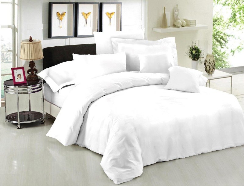 Σεντόνι Μεμονωμένο Polycotton Μονόχρωμο Υπέρδιπλο 245x270εκ. Le Blanc White (Τύπος κατωσέντονου: Με Λάστιχο, Ύφασμα: 50%Cotton-50%Polyester, Χρώμα: Λευκό, Μέγεθος: Υπέρδιπλα) - Le Blanc - 7009125-1